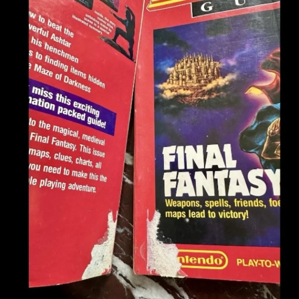 1990 NINTENDO POWER STRATEGY GUIDES NES VOL 15 17 19 FINAL FANTASY NINJA GAIDEN
